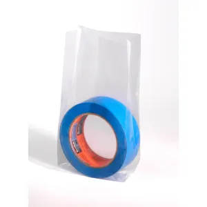 16" x 14" x 36" x 1.5 mil Clear Eco-Manufactured Plastic Side-Gusseted Bags (Case of 250)