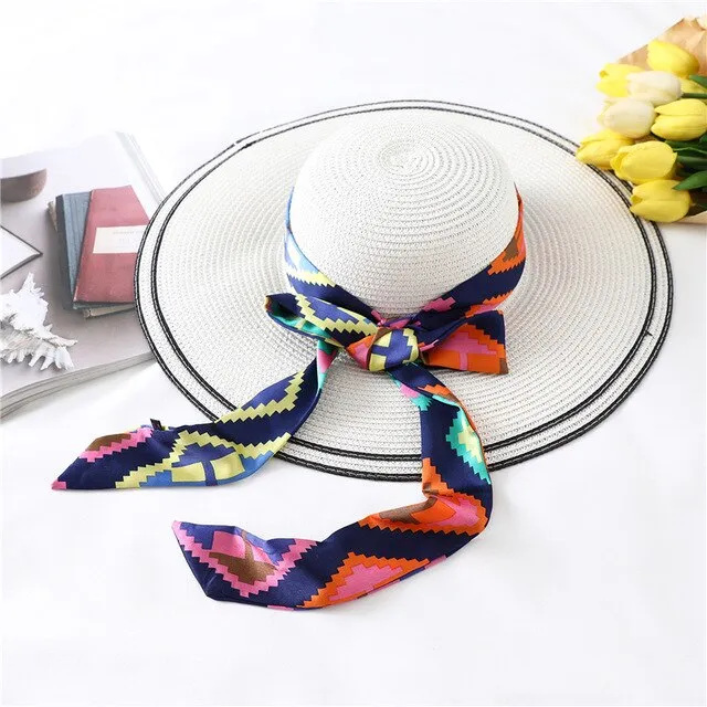 2020 Long Silk Skinny Neck Scarf Print Foulard Hair Scarves Head Band 190*5cm Bag Handle Ribbon Cap Tie Lady Belt