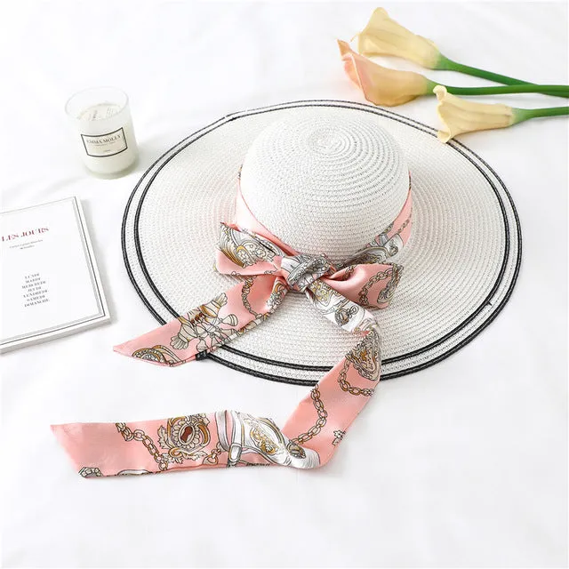2020 Long Silk Skinny Neck Scarf Print Foulard Hair Scarves Head Band 190*5cm Bag Handle Ribbon Cap Tie Lady Belt