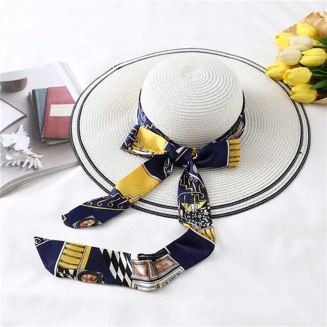 2020 Long Silk Skinny Neck Scarf Print Foulard Hair Scarves Head Band 190*5cm Bag Handle Ribbon Cap Tie Lady Belt