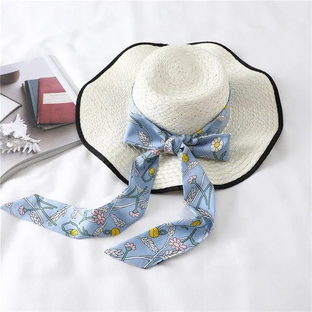 2020 Long Silk Skinny Neck Scarf Print Foulard Hair Scarves Head Band 190*5cm Bag Handle Ribbon Cap Tie Lady Belt