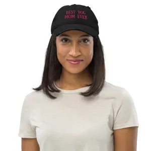 Best Dog Mom Ever Distressed Hat