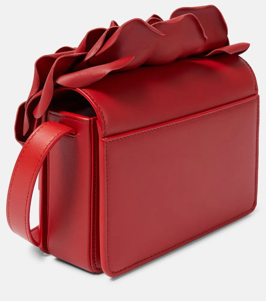 Christian Louboutin Loubi54 appliqu√É¬© leather crossbody bag