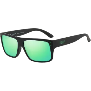 Dubery Polarized Sunglasses 100% UV Protection Black/Green D911 C6