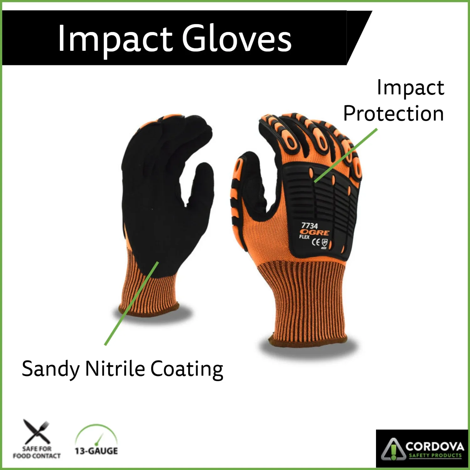 High-Visibility Impact Gloves
