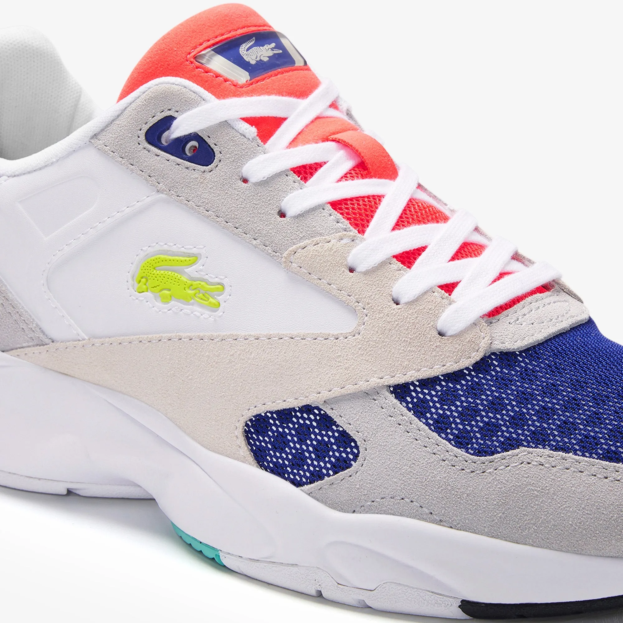 Lacoste Storm 96 Lo 0120 1 Sma Sneakers - Bordeaux/Corde-Marine