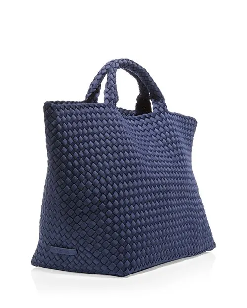 Large St Barths NAGHEDI Tote Bag, Blue