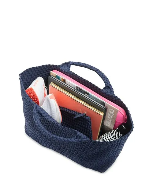 Large St Barths NAGHEDI Tote Bag, Blue