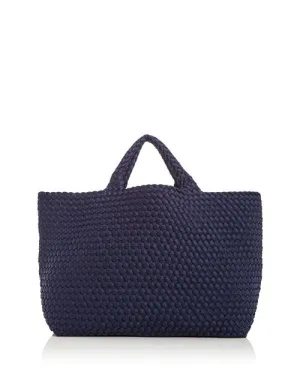 Large St Barths NAGHEDI Tote Bag, Blue