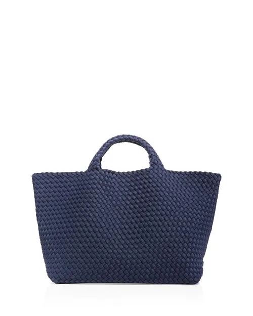 Large St Barths NAGHEDI Tote Bag, Blue
