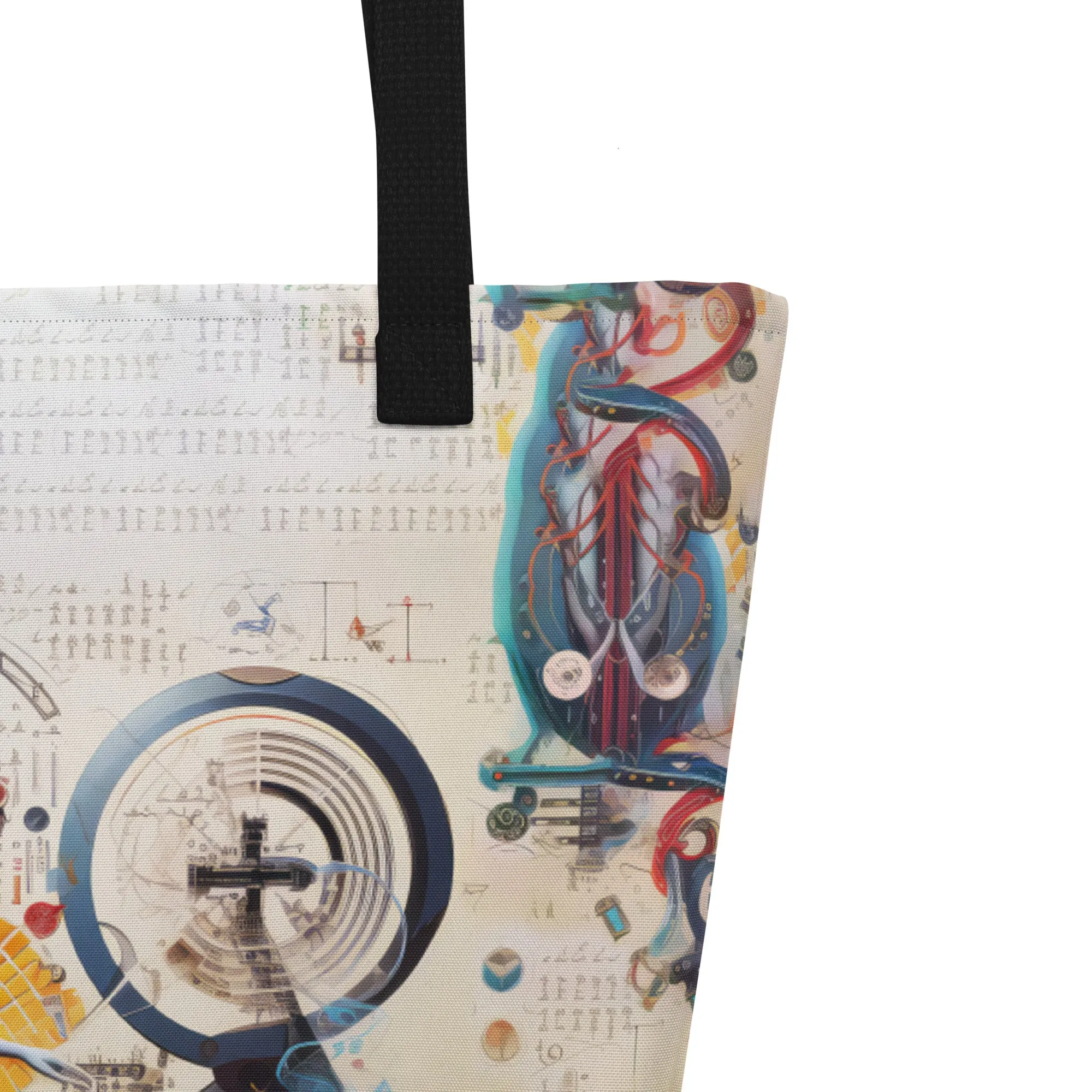 Large Tote Bag Life's Orchestra