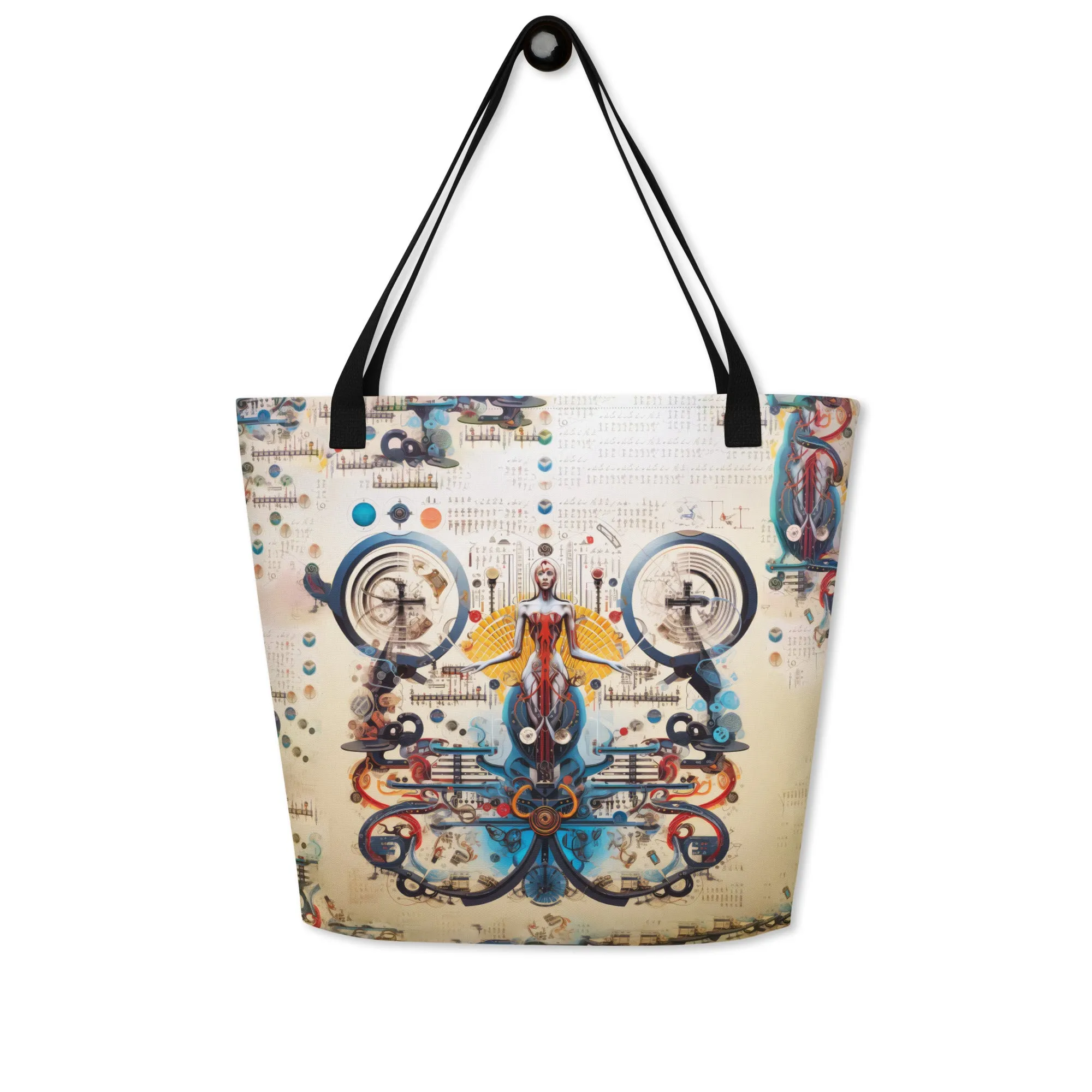 Large Tote Bag Life's Orchestra