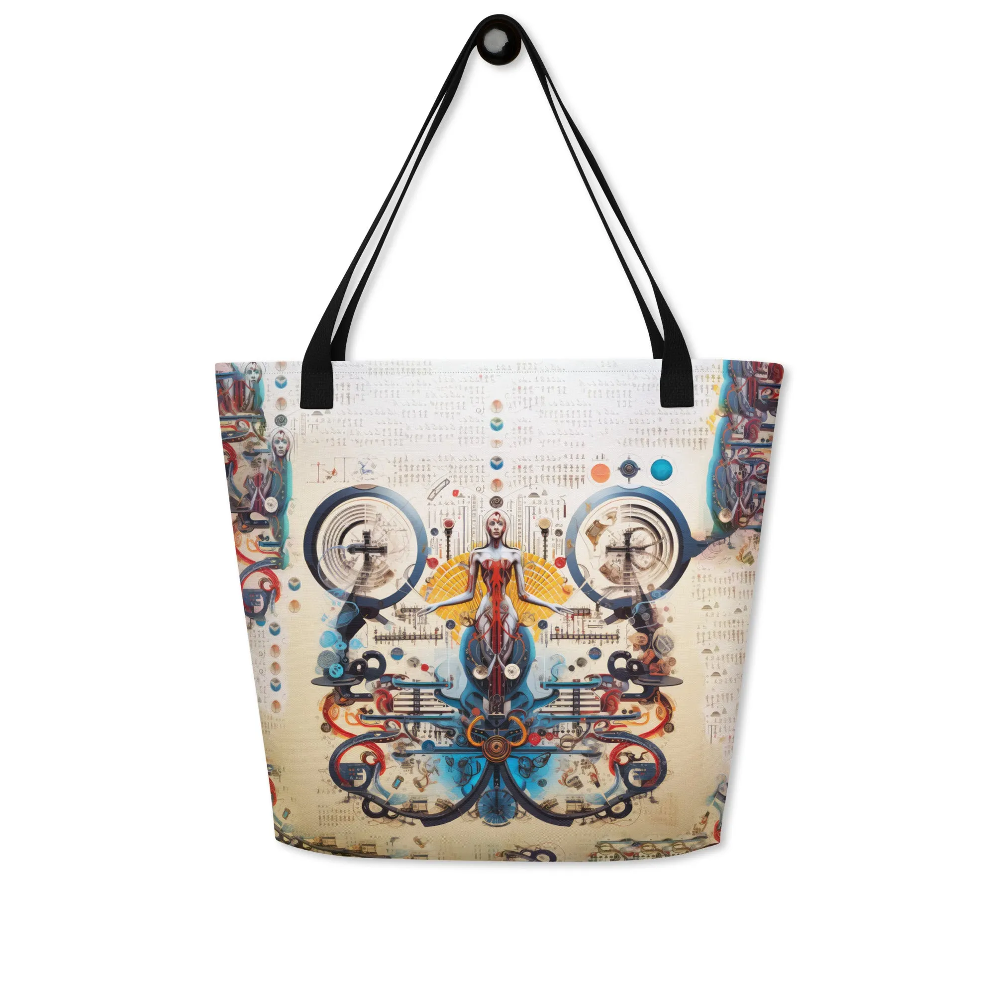 Large Tote Bag Life's Orchestra