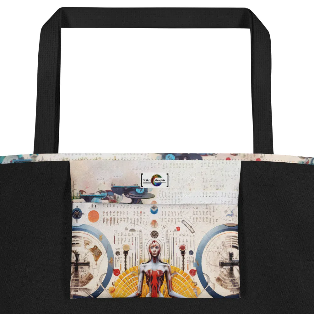 Large Tote Bag Life's Orchestra