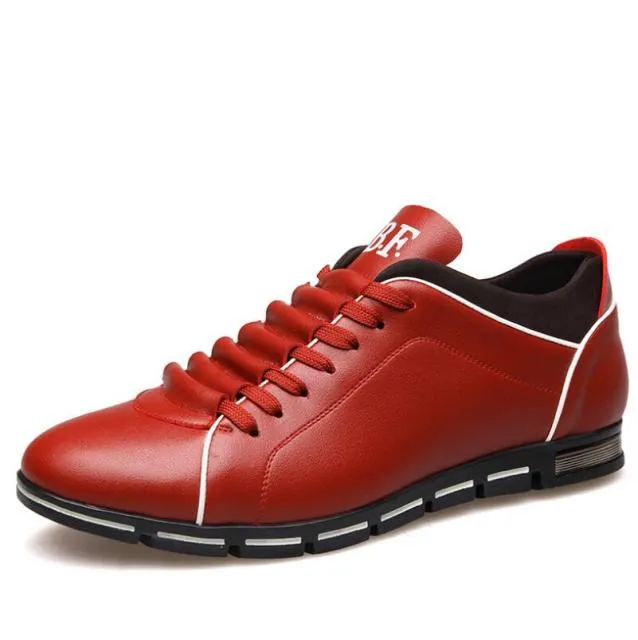 Men Casual Shoes Fashion Leather Shoes For Men Summer Men's Flat Shoes  XX9816Sa