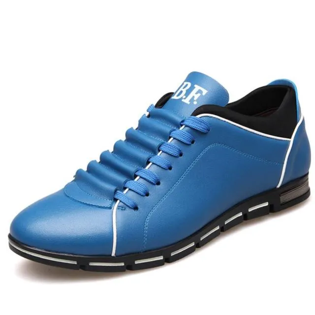 Men Casual Shoes Fashion Leather Shoes For Men Summer Men's Flat Shoes  XX9816Sa