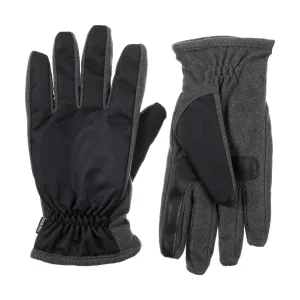 Men’s Nylon & Fleece Gloves with Gathered Wrist