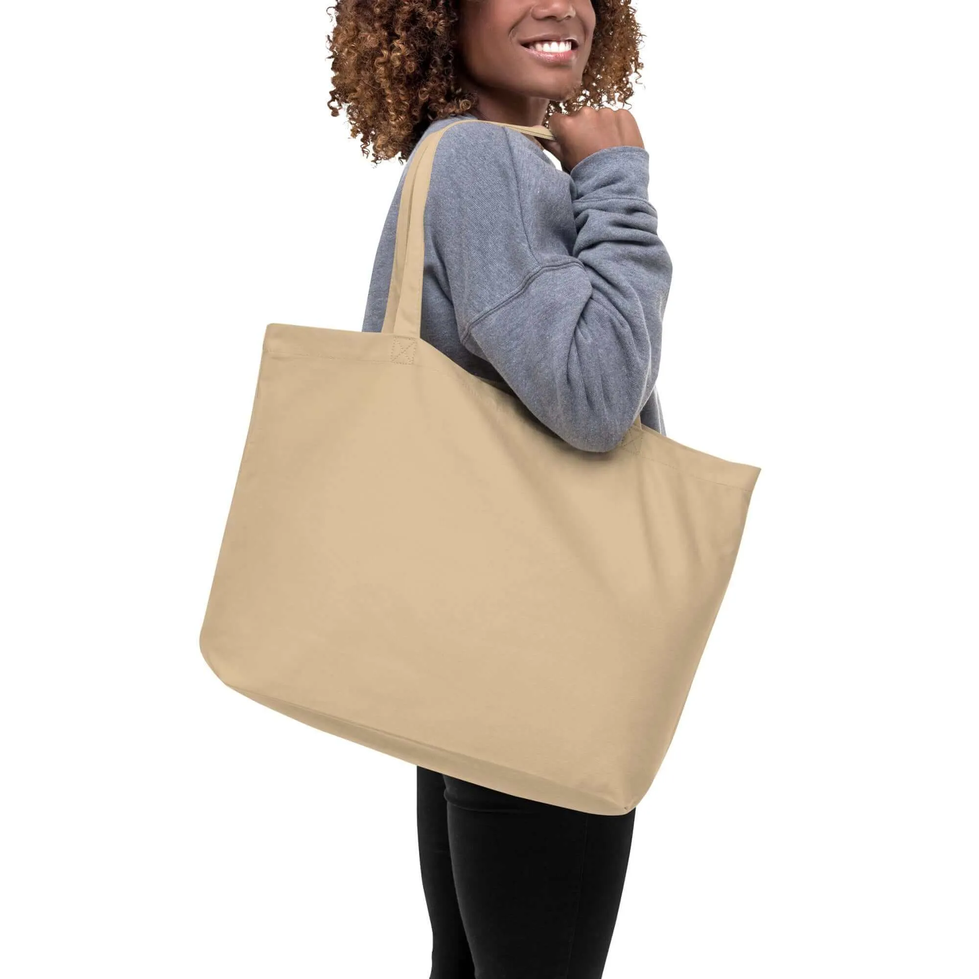 Nowhere2be Lost Spaceman Large organic tote bag