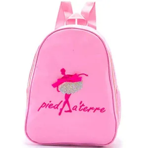 Pink Ballerina Backpack