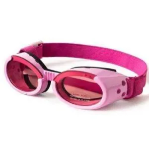 Pink ILS Doggles with Pink Lens & Straps Dog Sunglasses