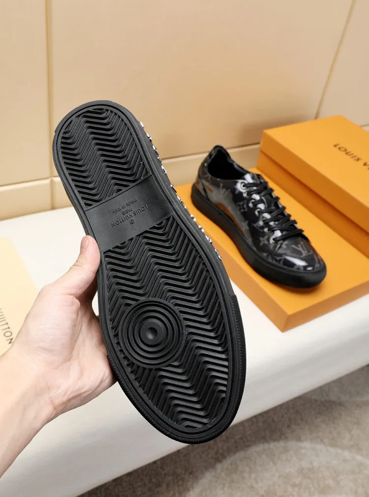 PT - LUV Low BLnogram Black Breathable Sneaker