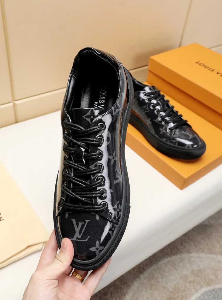 PT - LUV Low BLnogram Black Breathable Sneaker