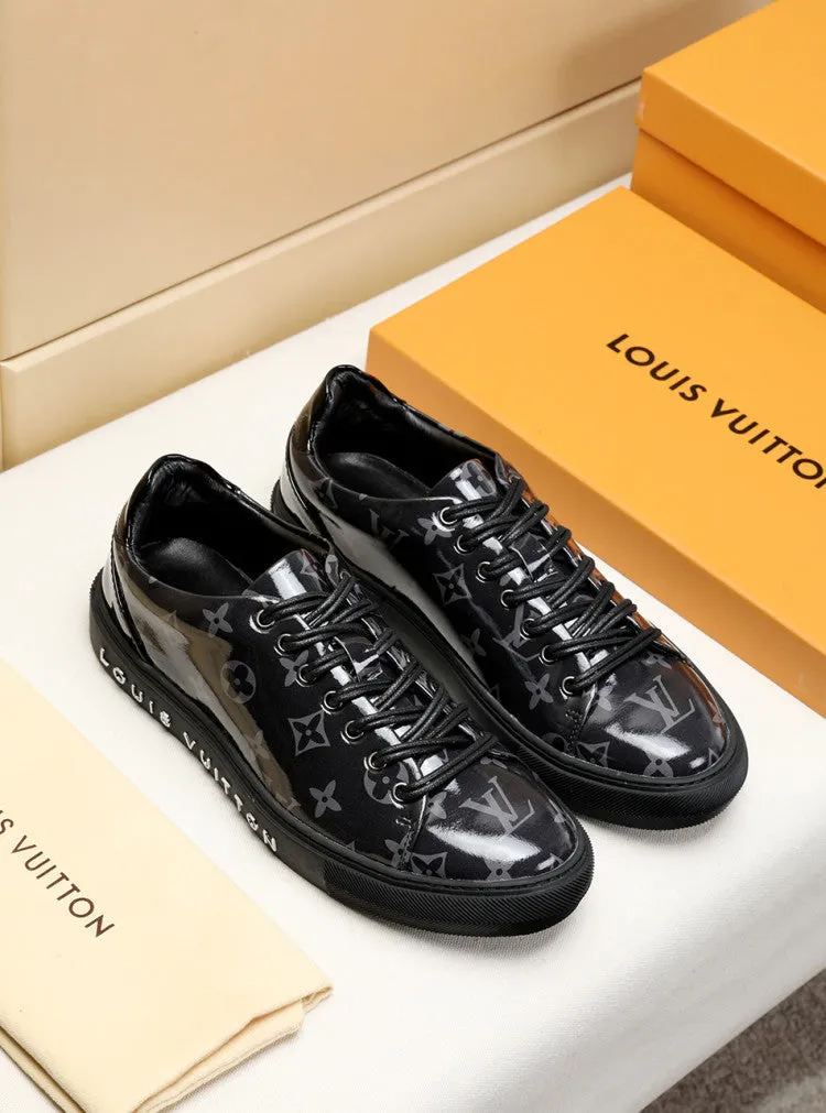 PT - LUV Low BLnogram Black Breathable Sneaker