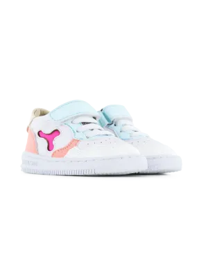 Shoesme White Lt Blue Pink BN24S012-G
