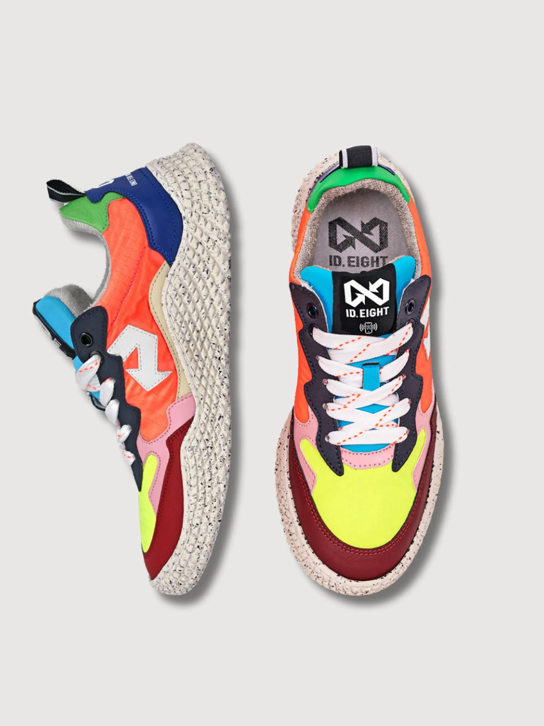 Sneakers "Hana Tropical" Multicolor Vegan | id.eight