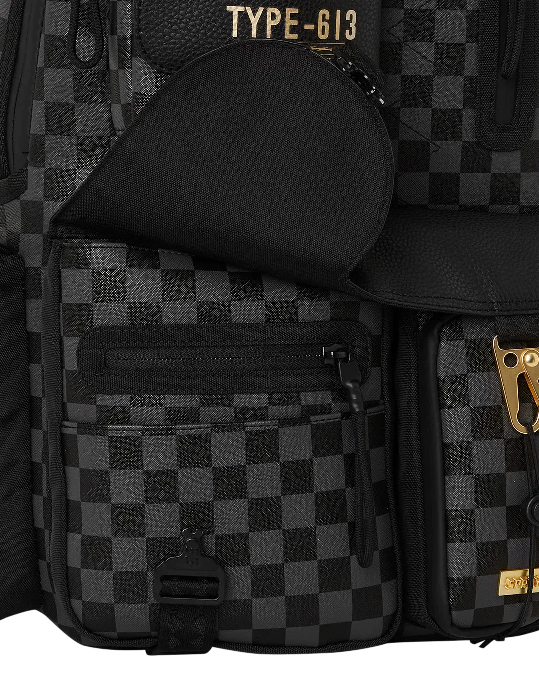 Special Ops Grey Checkered Backpack