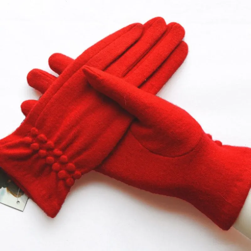 Thick and Warm Full Finger Winter Touchscreen Gloves