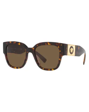 Versace Women's Fashion 54mm Havana Sunglasses